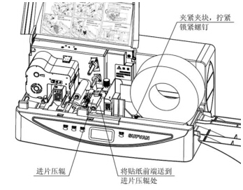 硕方电缆标牌打印机SP650安装标签