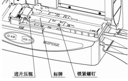 SP350硕方标牌机安装标牌