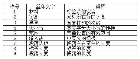 标签机怎么设置