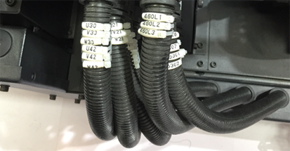 波纹管怎么打印号码