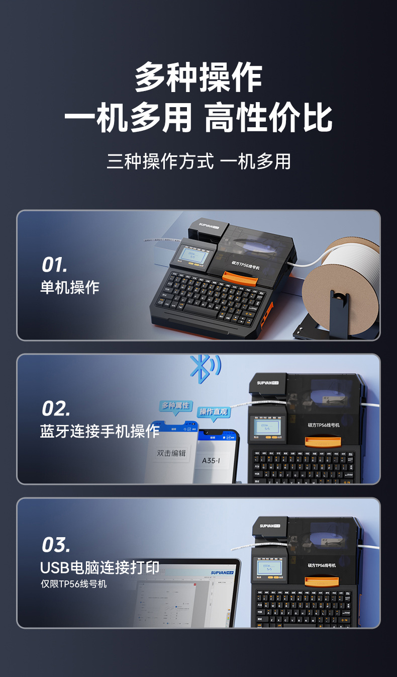 硕方TP56线号机
